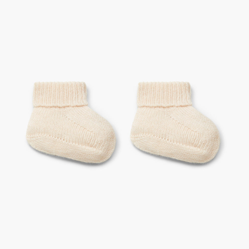 Carapins tricotados em lã merino e caxemira | CUTE AND SWEET - WEDOBLE