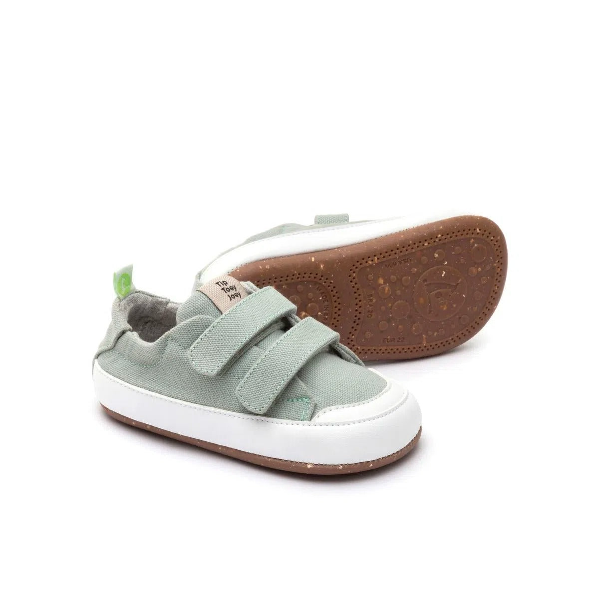 TÉNIS BOSSY GREEN Verde - PRIMEIROS PASSOS  - Tip Toey Joey