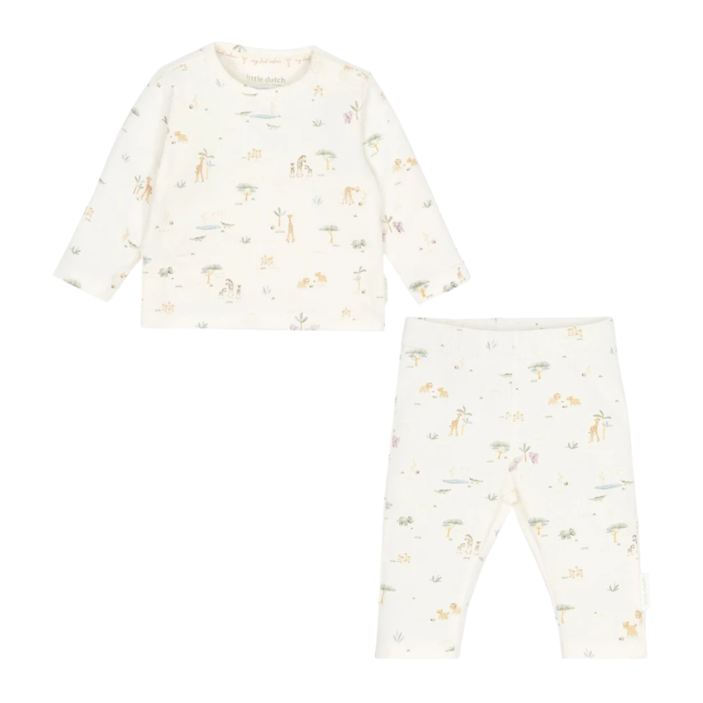 Conjunto recém nascido SAFARI FRIENDS - LITTLE DUTCH