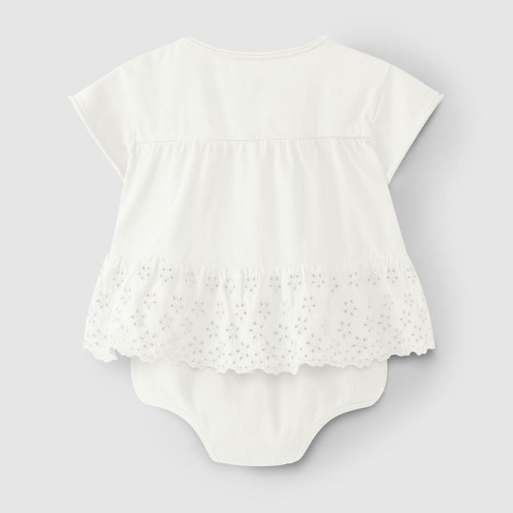 Conjunto bordado inglês- Snug