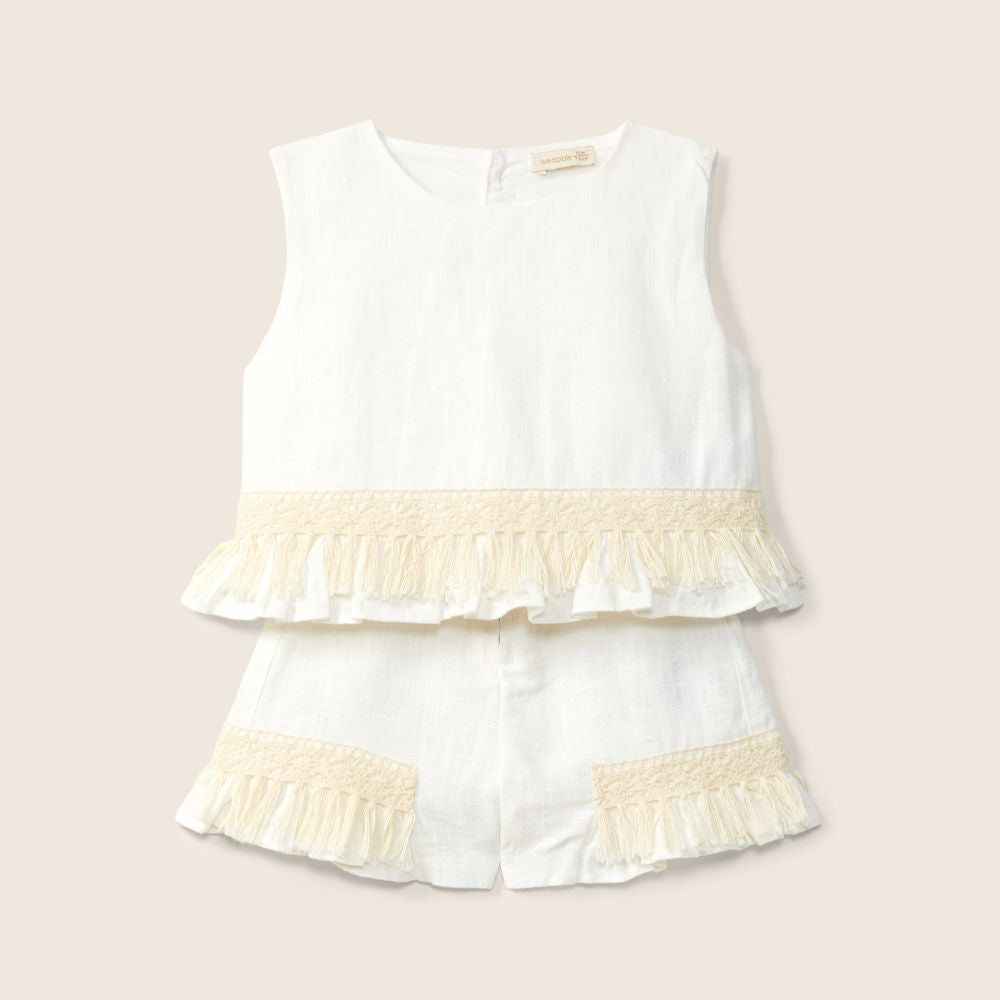 Conjunto de linho | MY FAVOURITE GIRL - Wedoble