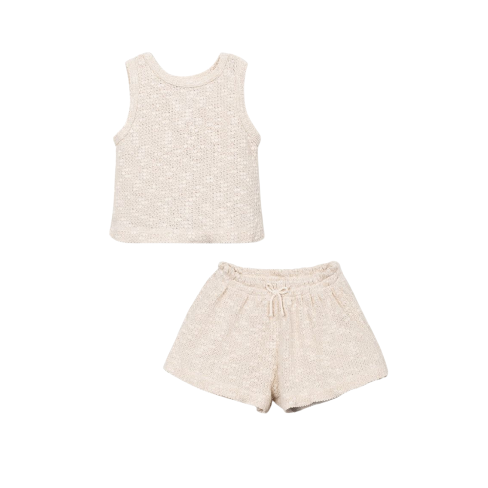 Conjunto em algodão com textura piquet - Play Up