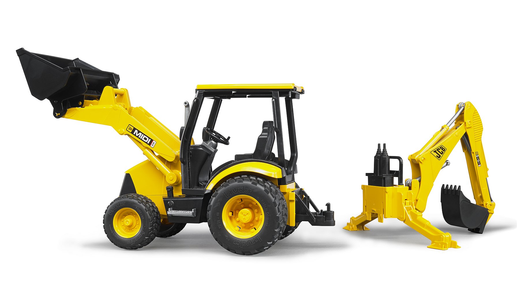 JCB MIDI CX Pá Carregadora Traseira CAT - BRUDER