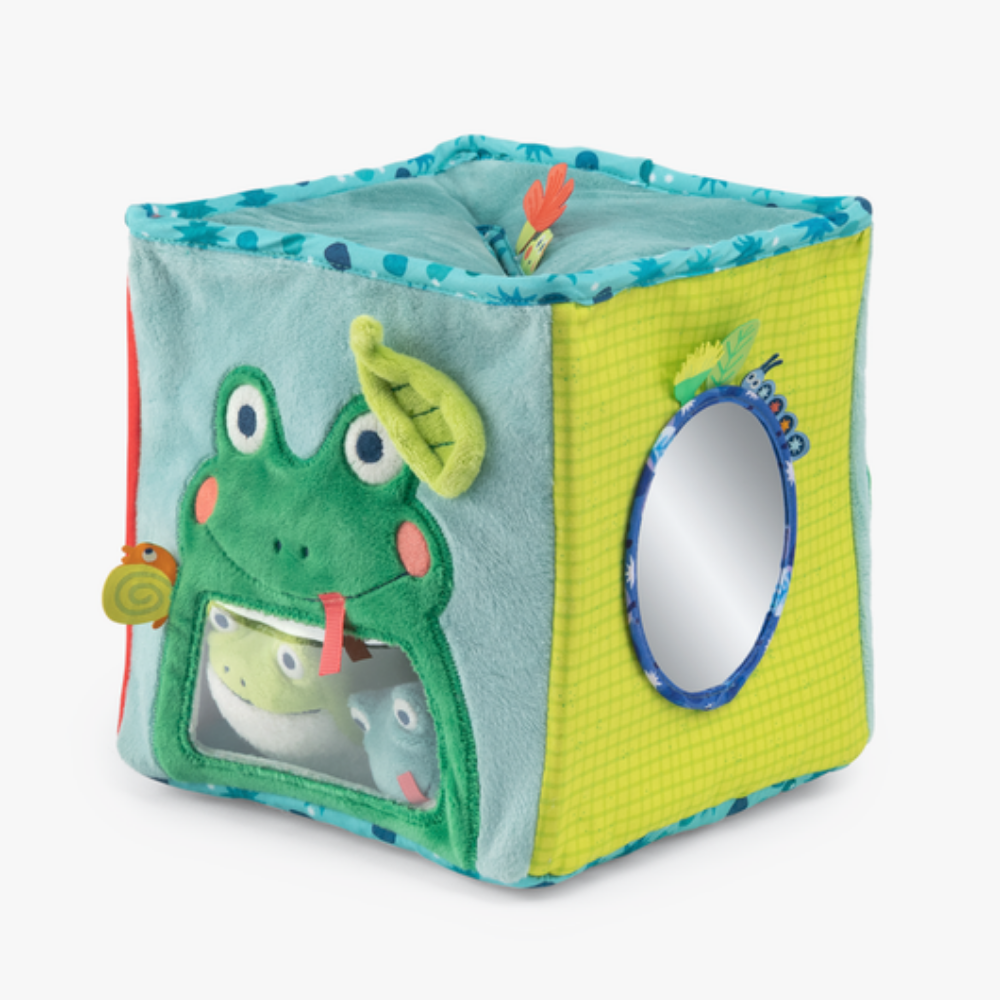 Cubo de Atividades Sensorial – La Mare aux Grenouilles - MOULIN ROTY