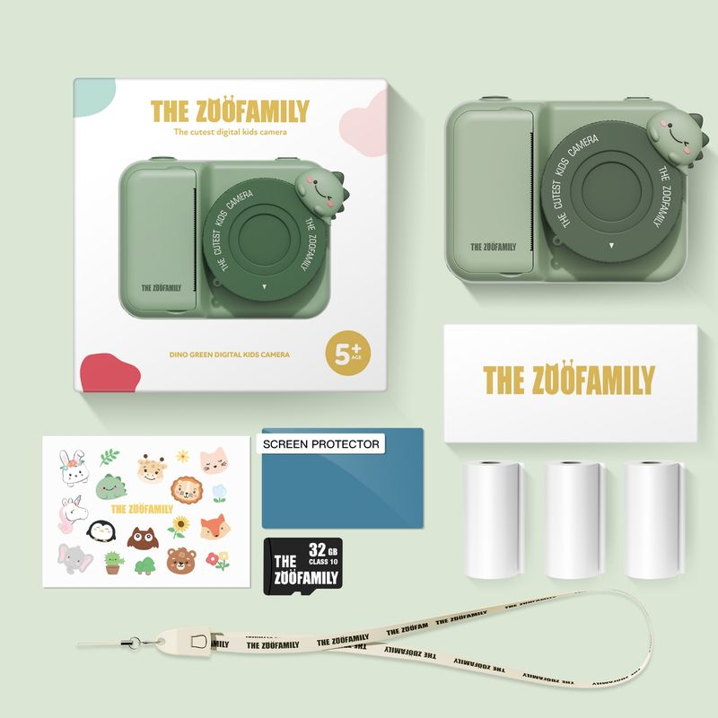 Câmara Instantânea Infantil - THE ZOOFAMILY