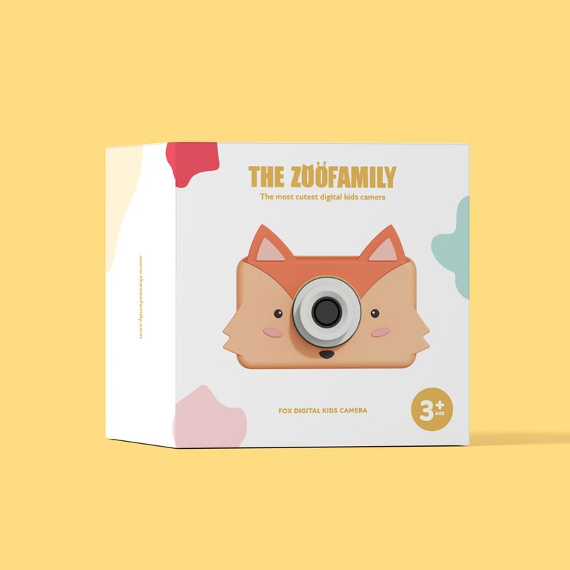 Câmara Digital Infantil Zoo Friends - THE ZOOFAMILY