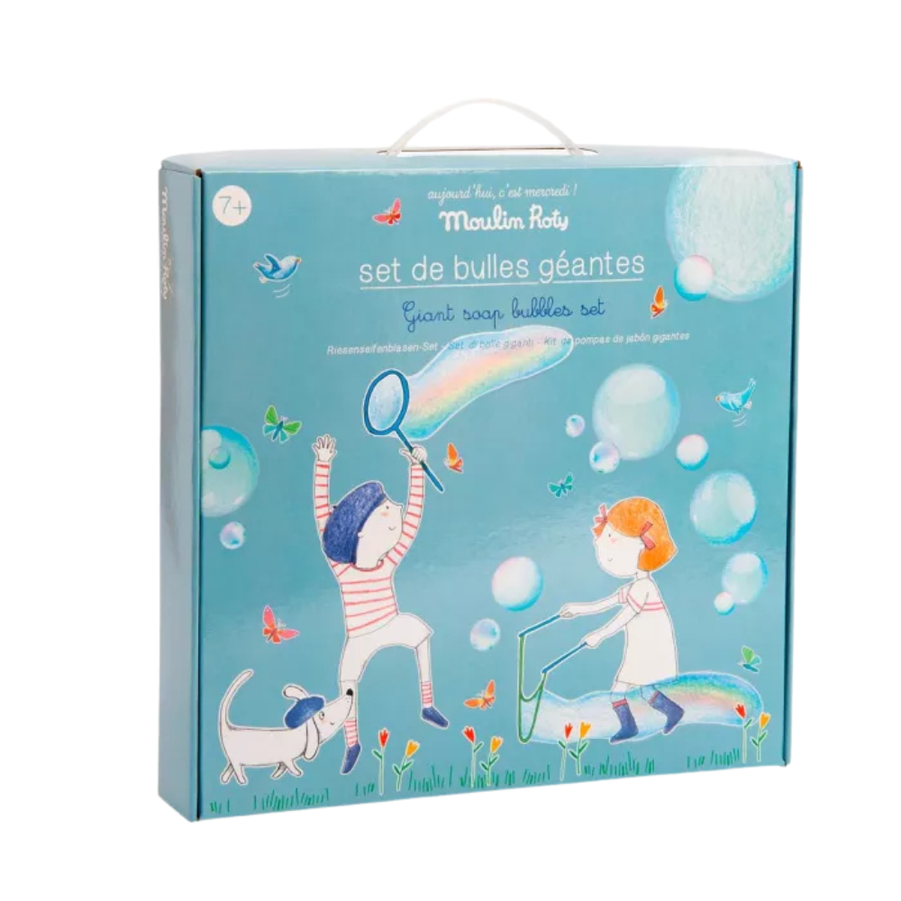 Vamos fazer bolas de sabão? - Moulin Roty