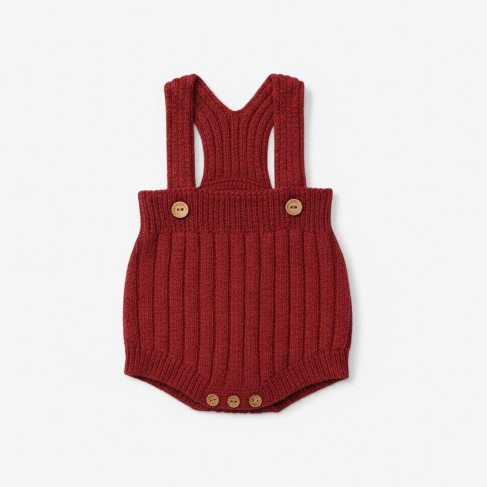 Fofo com alças tricotado em lã merino | YOU ARE SO KIND & SWEET - WEDOBLE