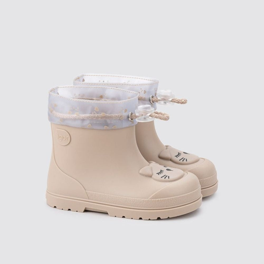 Galochas MENDI gato beige - Igor