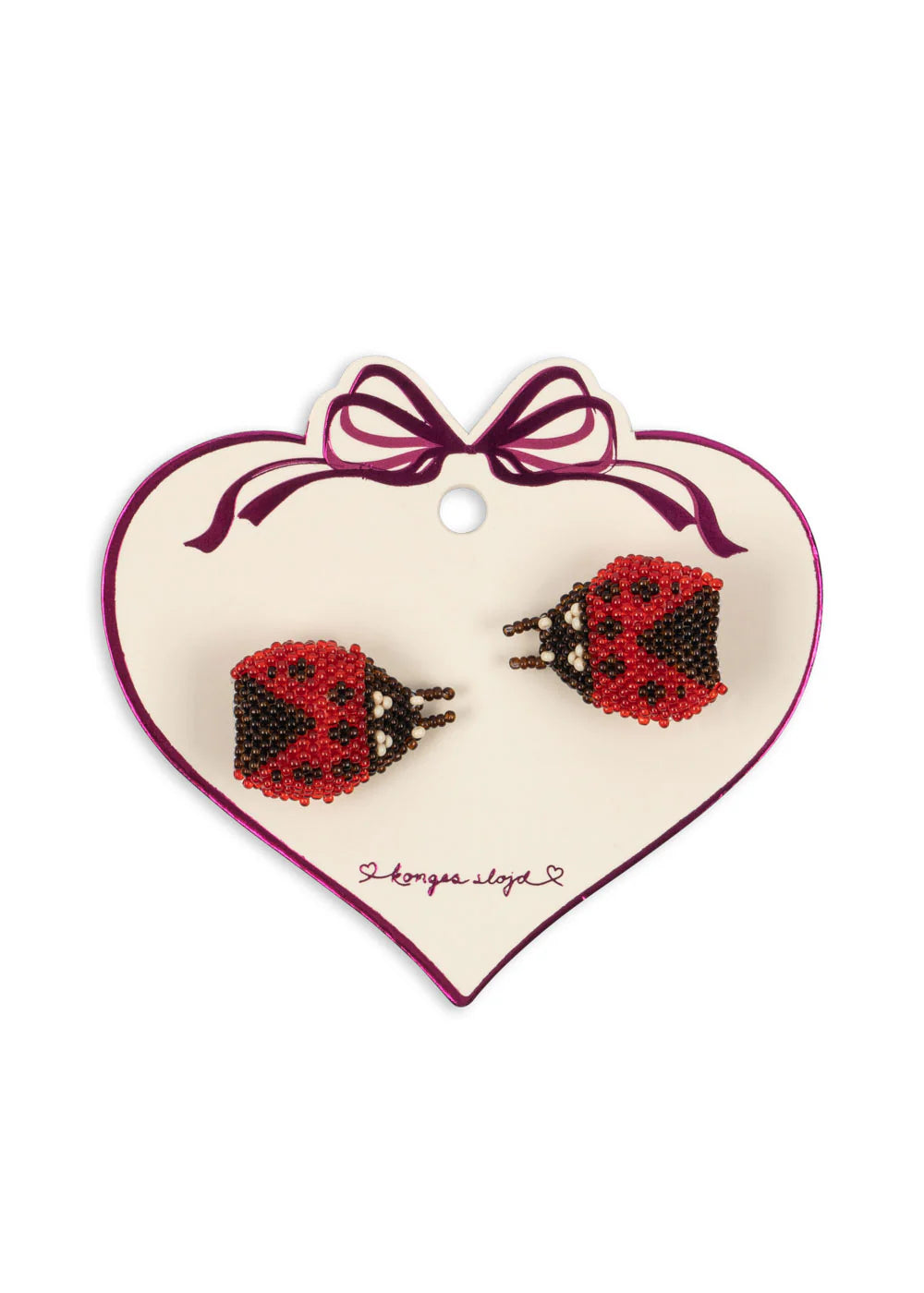 Set ganchos LADY BUG - Konges Slojd