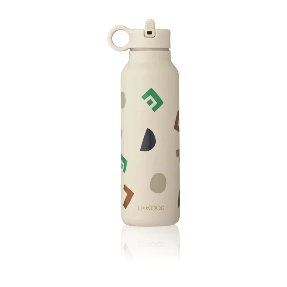 Garrafa térmica com padrões de 500ml - Liewood
