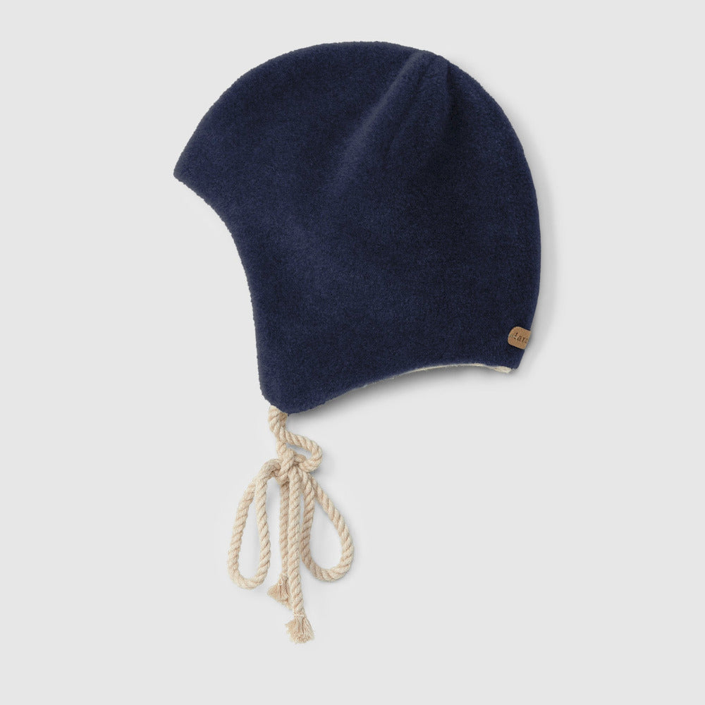 Gorro polar com cordão - LARANJINHA