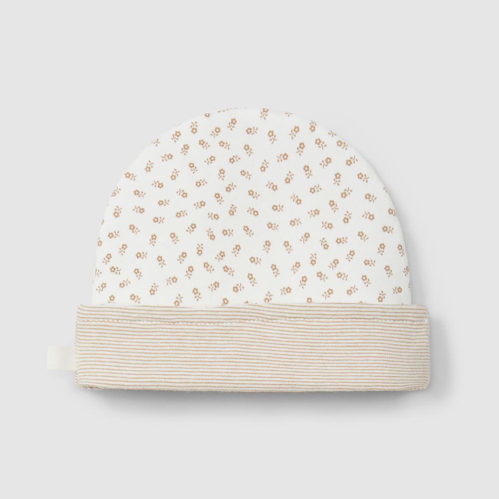 Gorro reversível - Laranjinha