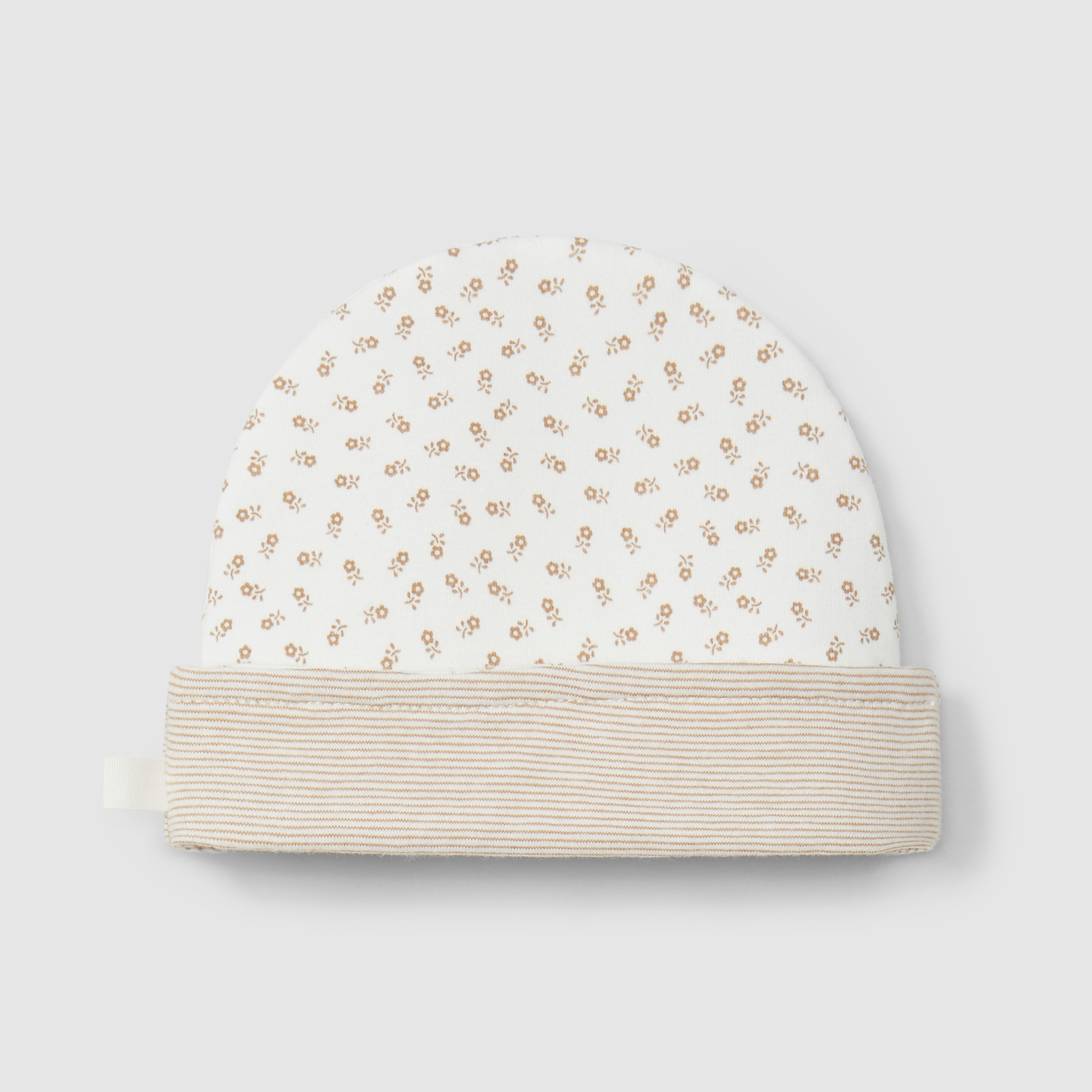 Gorro reversível - Laranjinha