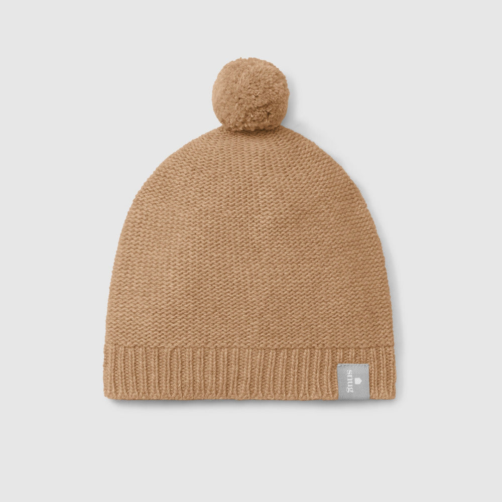 Gorro tricotado com pom-pom - SNUG