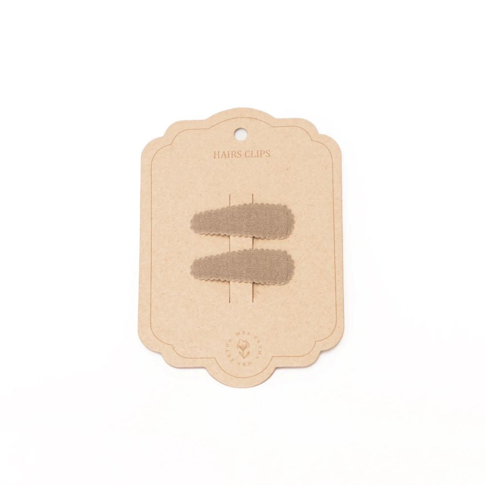 Pack 2 clips para cabelo - Mrs Ertha