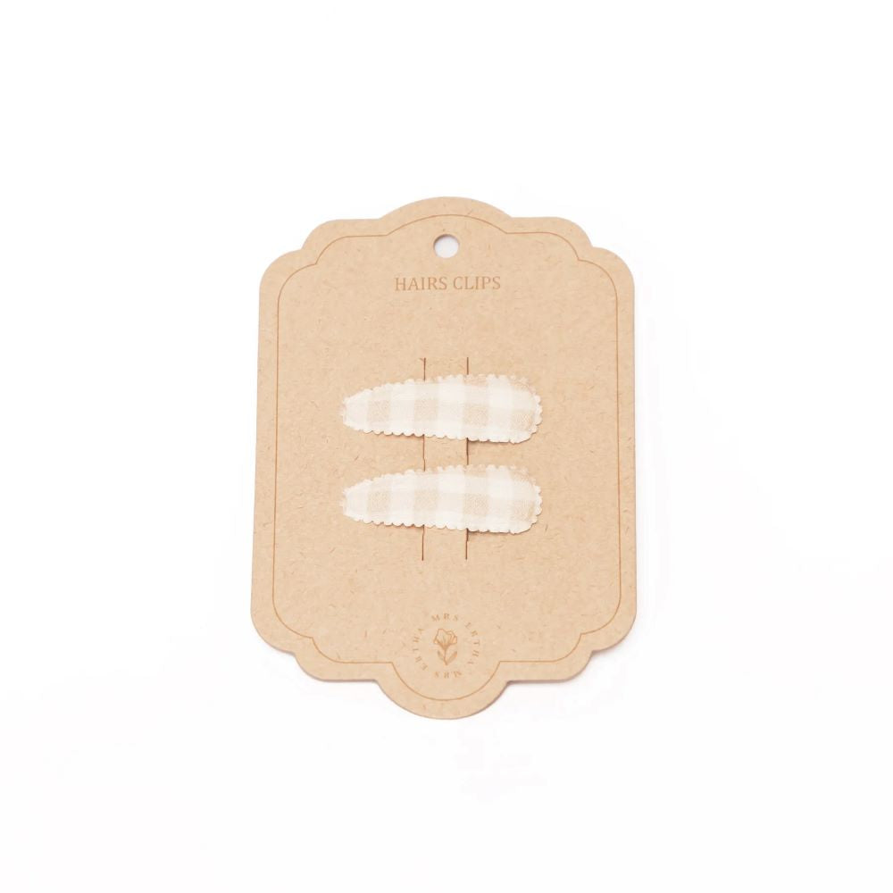 Pack 2 clips para cabelo - Mrs Ertha