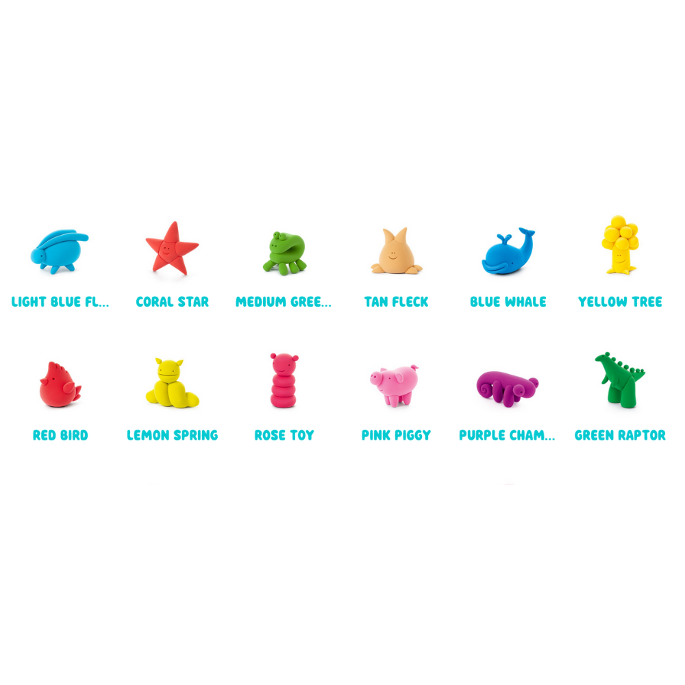 Calendário do Advento – Massas de Modelar Coloridas - HEY CLAY