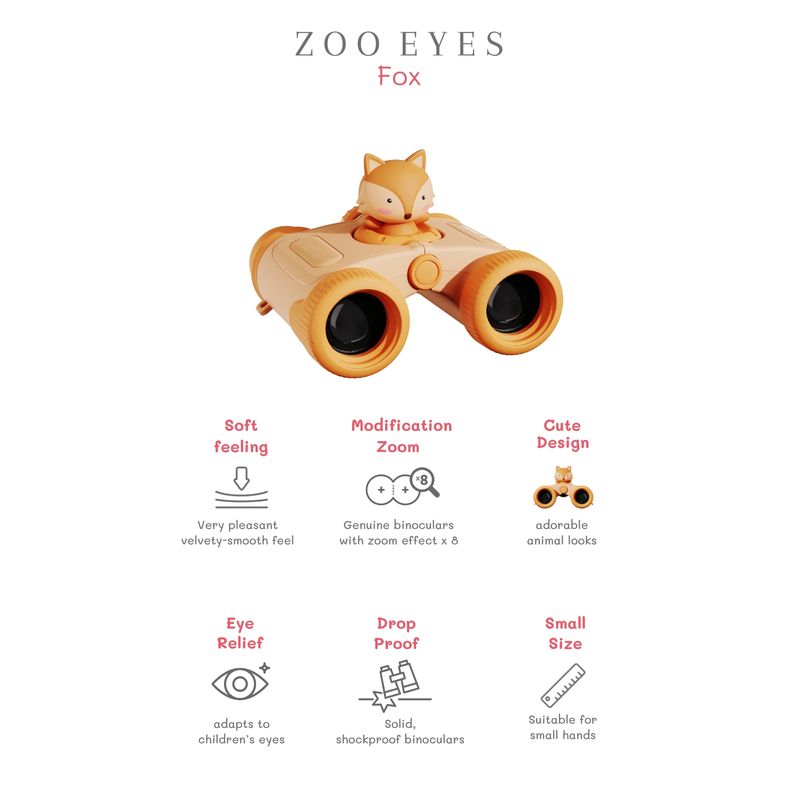 Binóculos Zoo Eyes - THE ZOO FAMILY