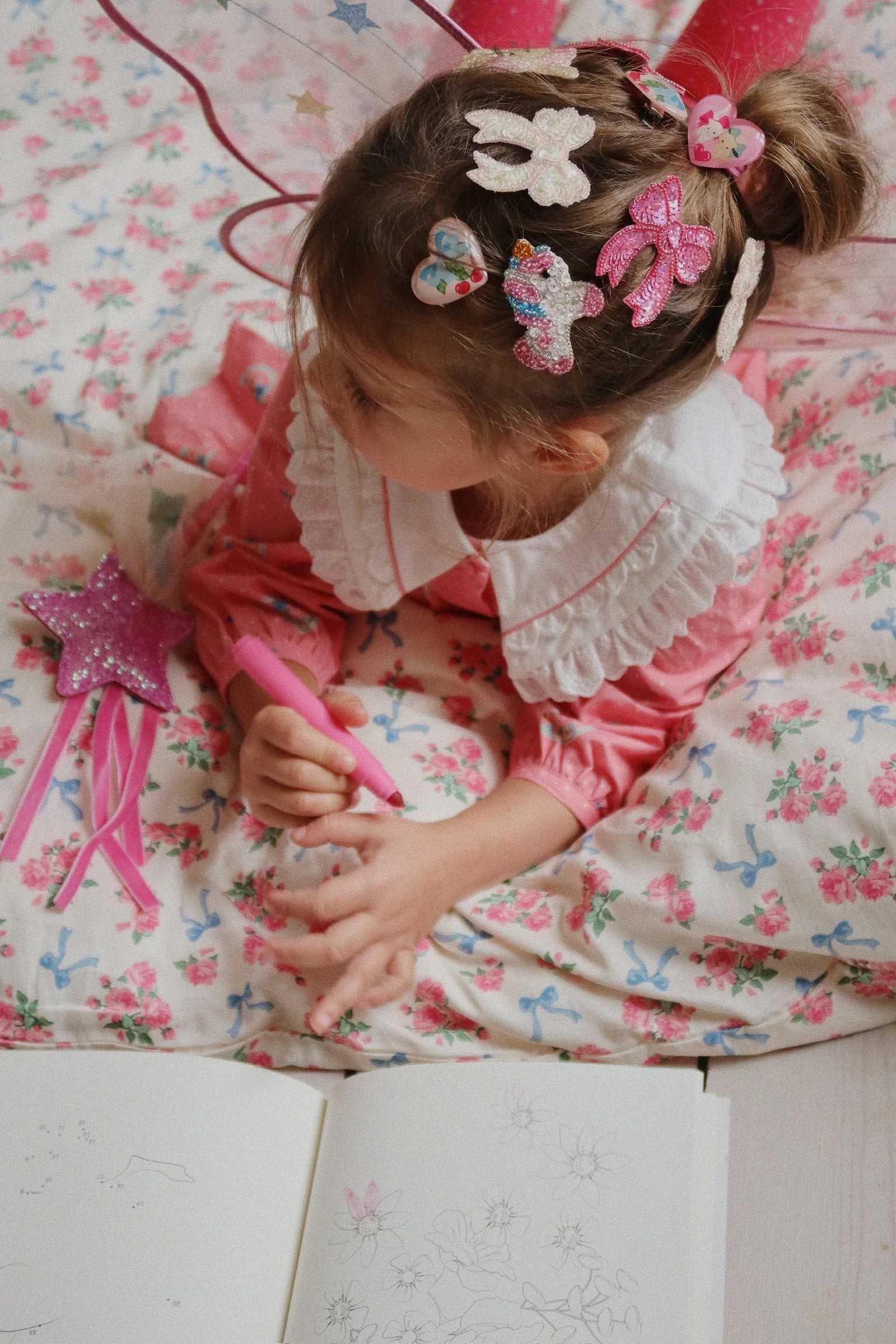 Ganchos de cabelo BOW - Konges Slojd