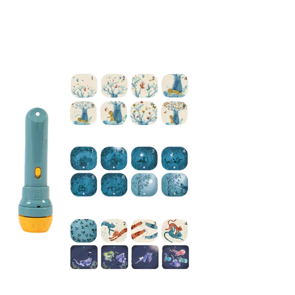 Lanterna de histórias “Debaixo do meu baobá” - Moulin Roty