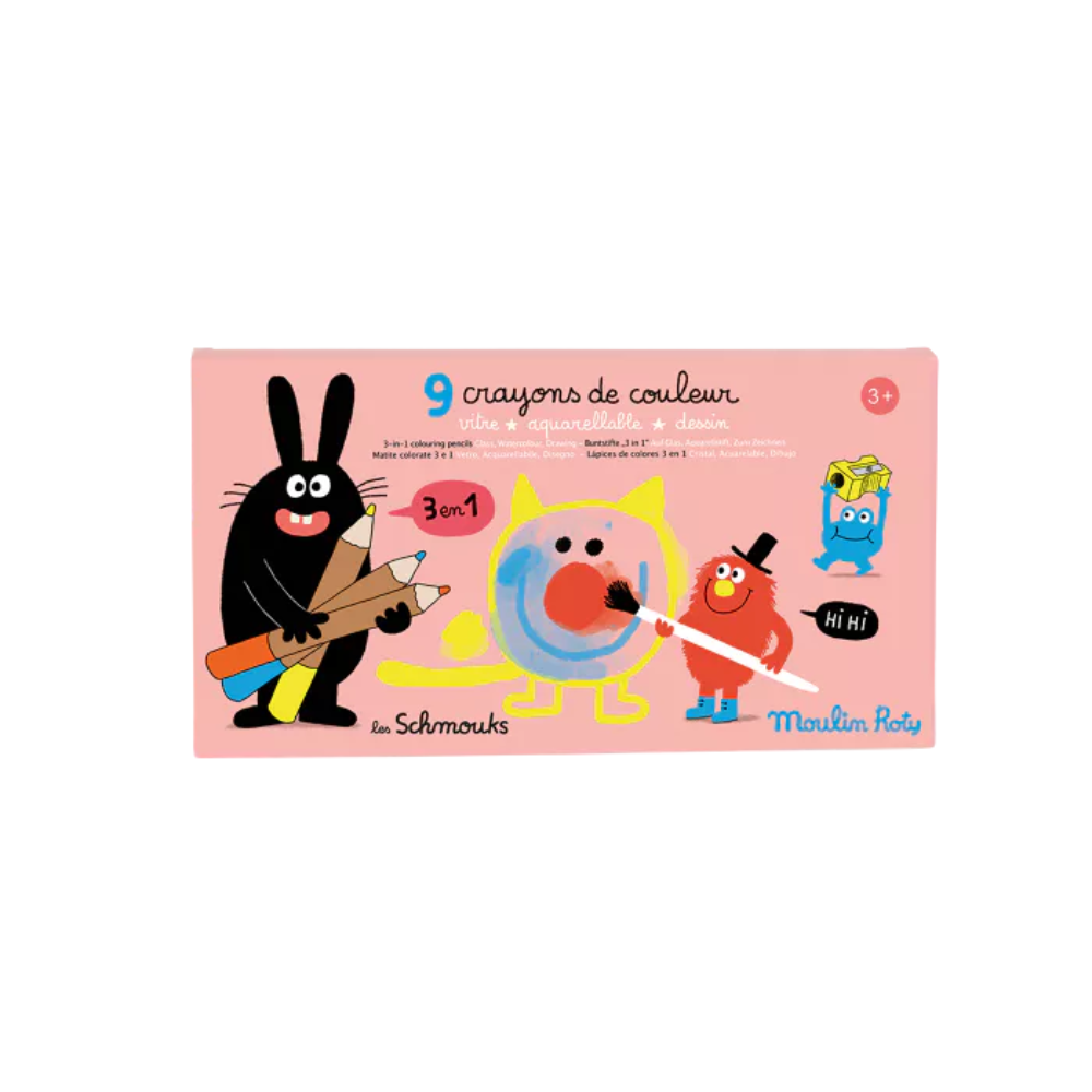 Lápis 3 em 1 - Moulin Roty