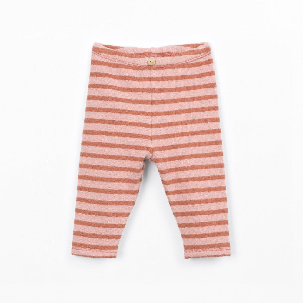 Leggings com botão de coco decorativo - PLAY UP