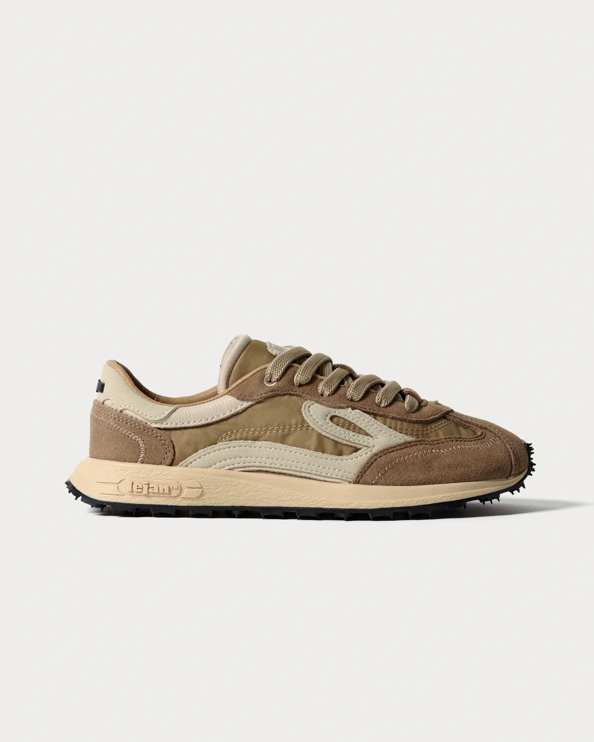 Ténis MELROSE Dark Beige - LEJAN