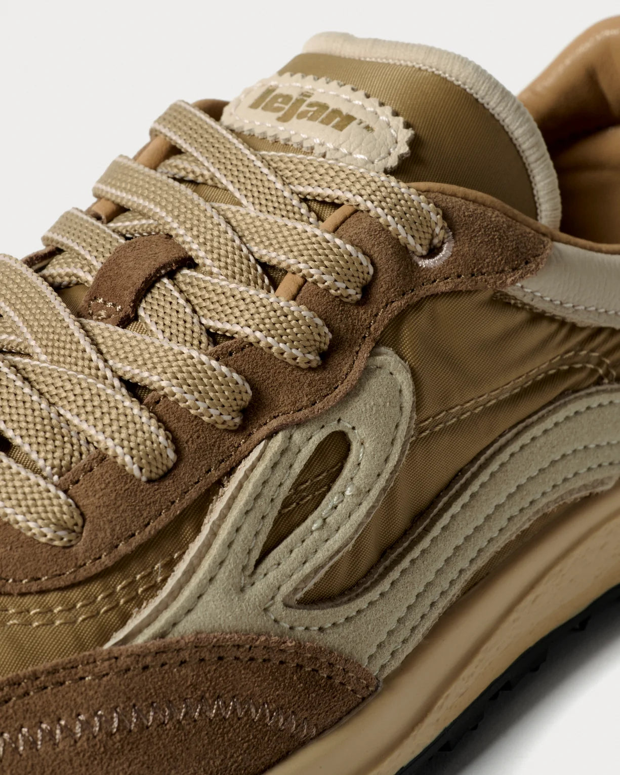 Ténis MELROSE Dark Beige - LEJAN