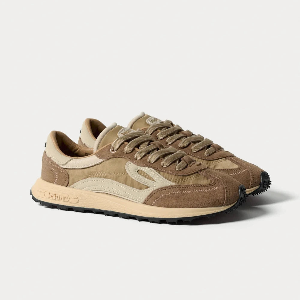 Ténis MELROSE Dark Beige - LEJAN