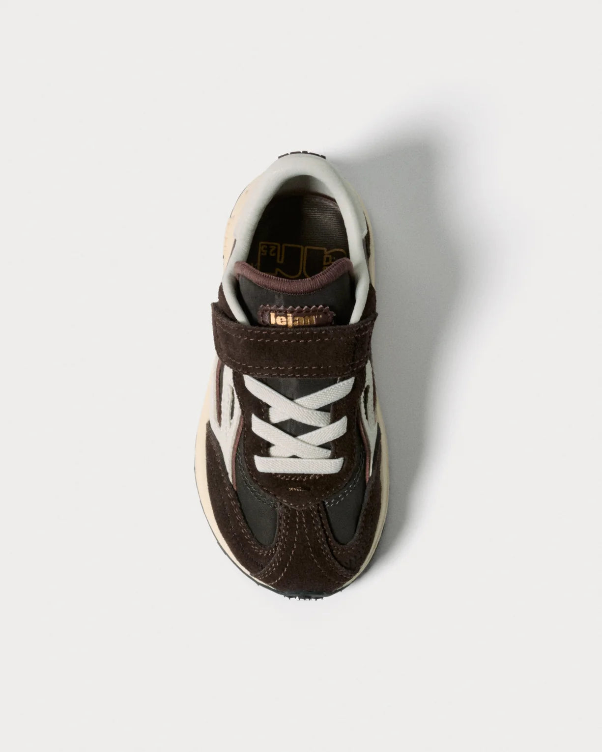 Ténis MELROSE Kids Dark Brown - LEJAN