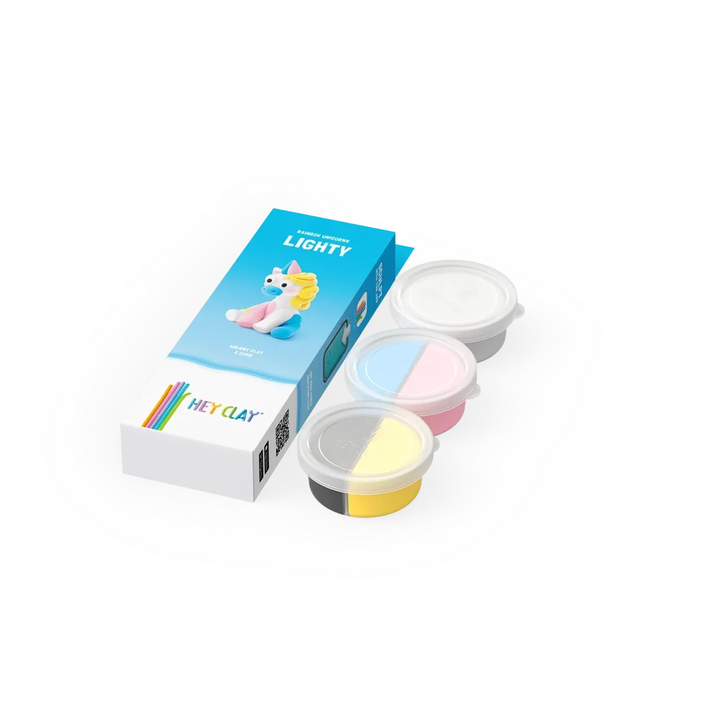 Massas de Modelar Coloridas - HEY CLAY