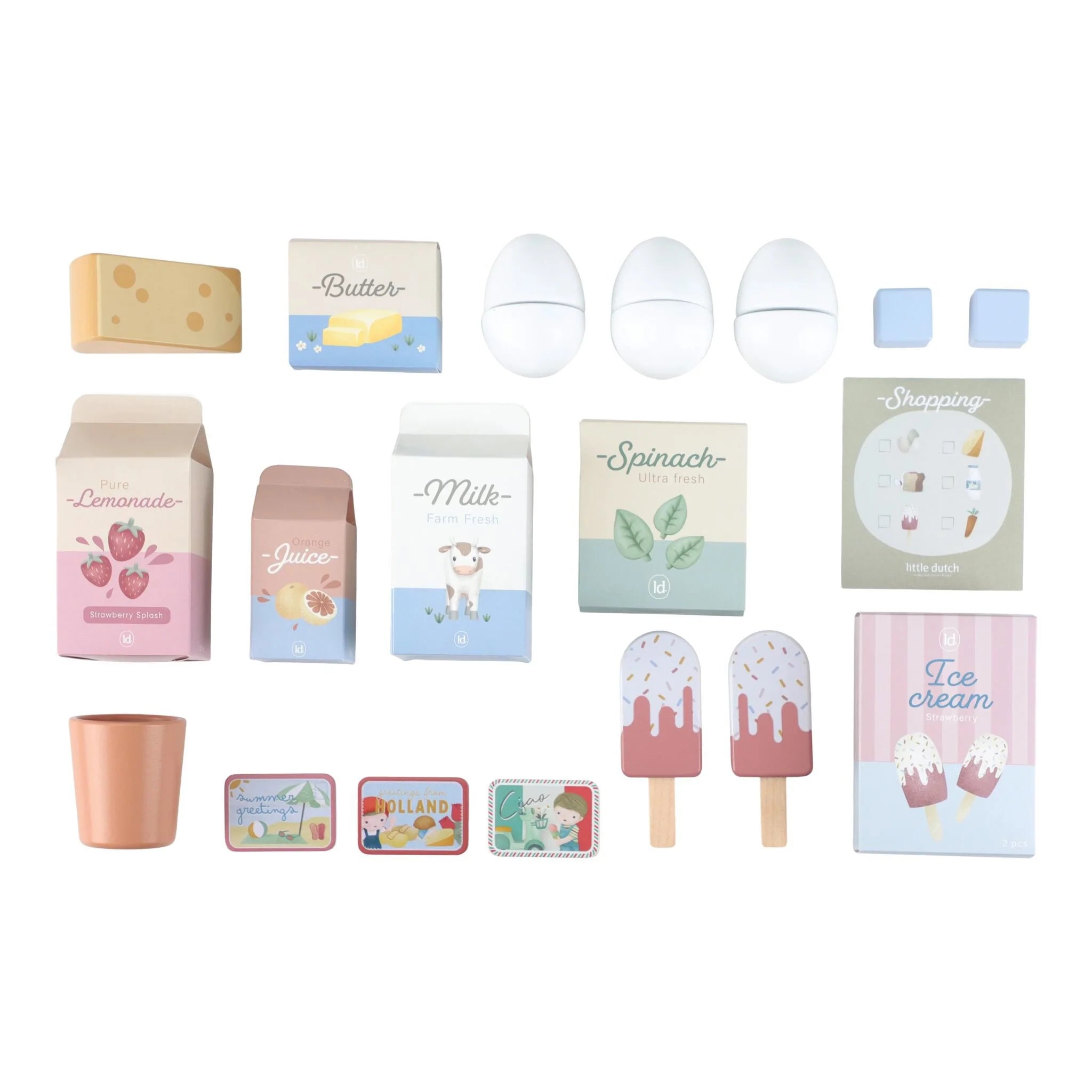 Frigorifico de madeira - EDIÇÂO LIMITADA - Little Dutch