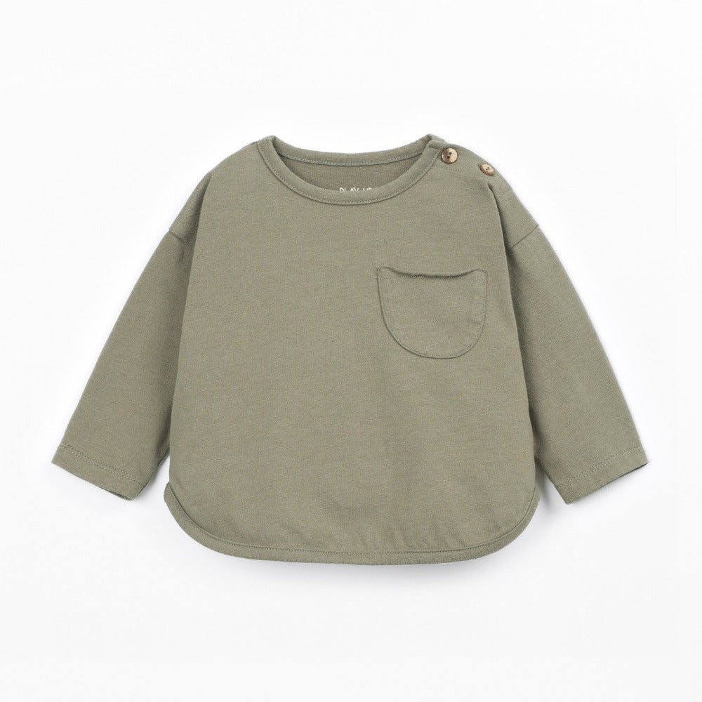 T-shirt de malha com mistura de algodão - PLAY UP