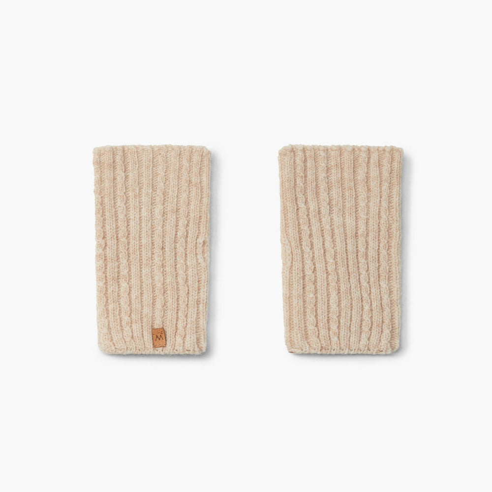 Luvas tricotadas em lã merino | COSY - WEDOBLE