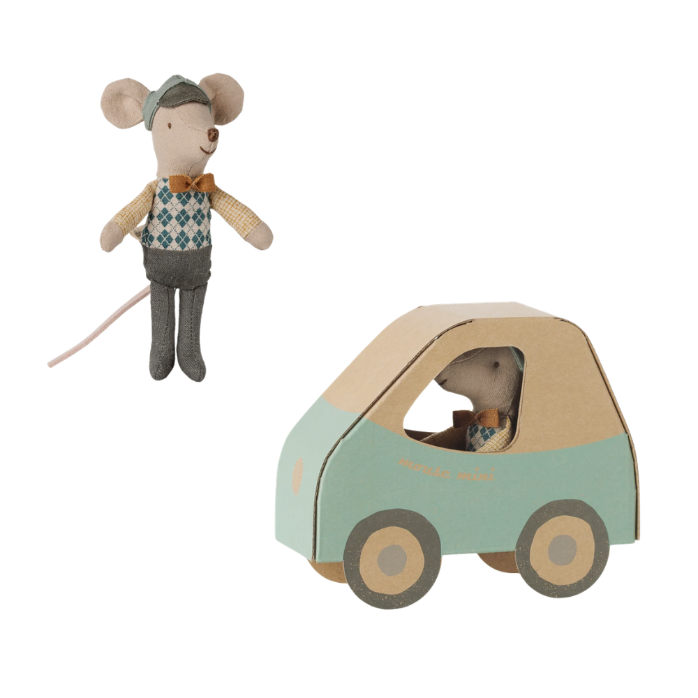 Driver mouse, Little brother - MAILEG