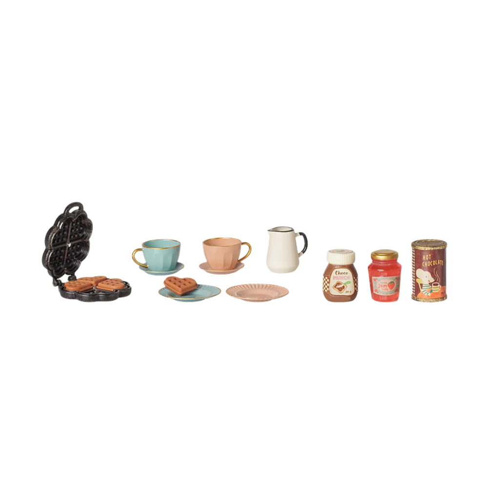 Waffle set, Mouse - MAILEG
