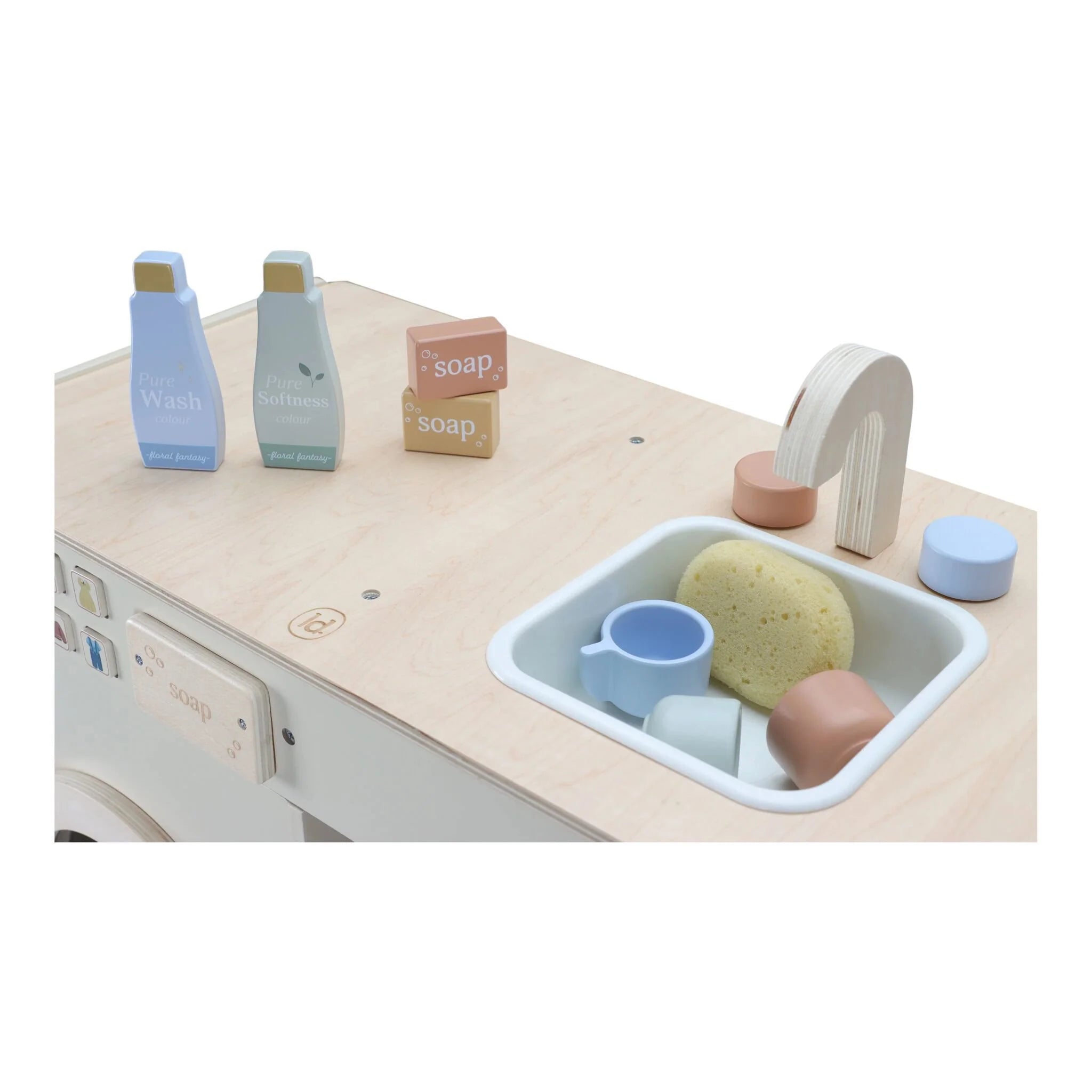 Máquina de lavar de madeira - EDIÇÃO LIMITADA - Little Dutch