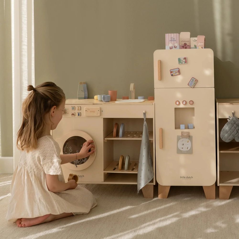 Máquina de lavar de madeira - EDIÇÃO LIMITADA - Little Dutch