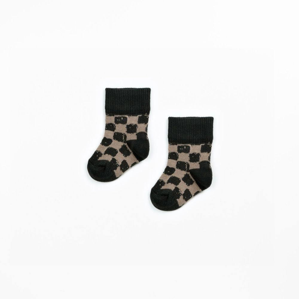 Meias com estampado de azulejo - Play up