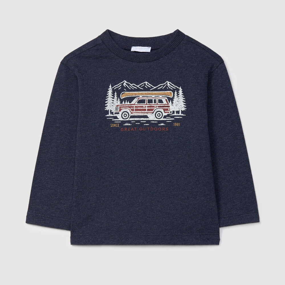 Longsleeve 'Great Outdoors' - LARANJINHA