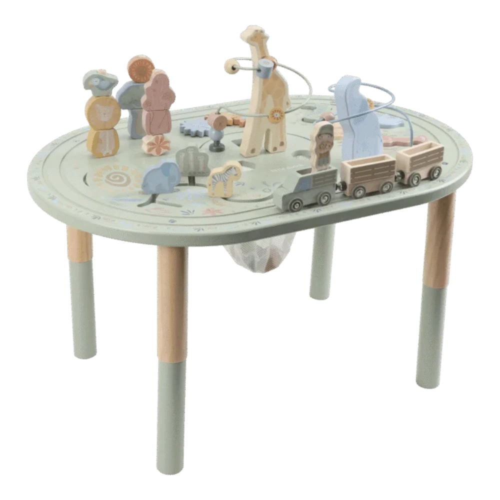 Mesa de Atividades XL | Verde | Safari Friends - LITTLE DUTCH