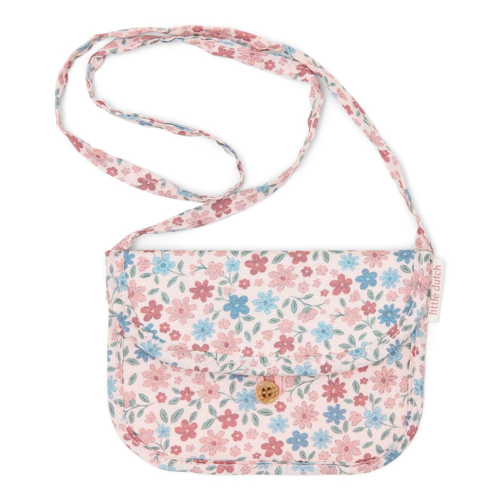 Mini mala com estampado floral - Little Dutch