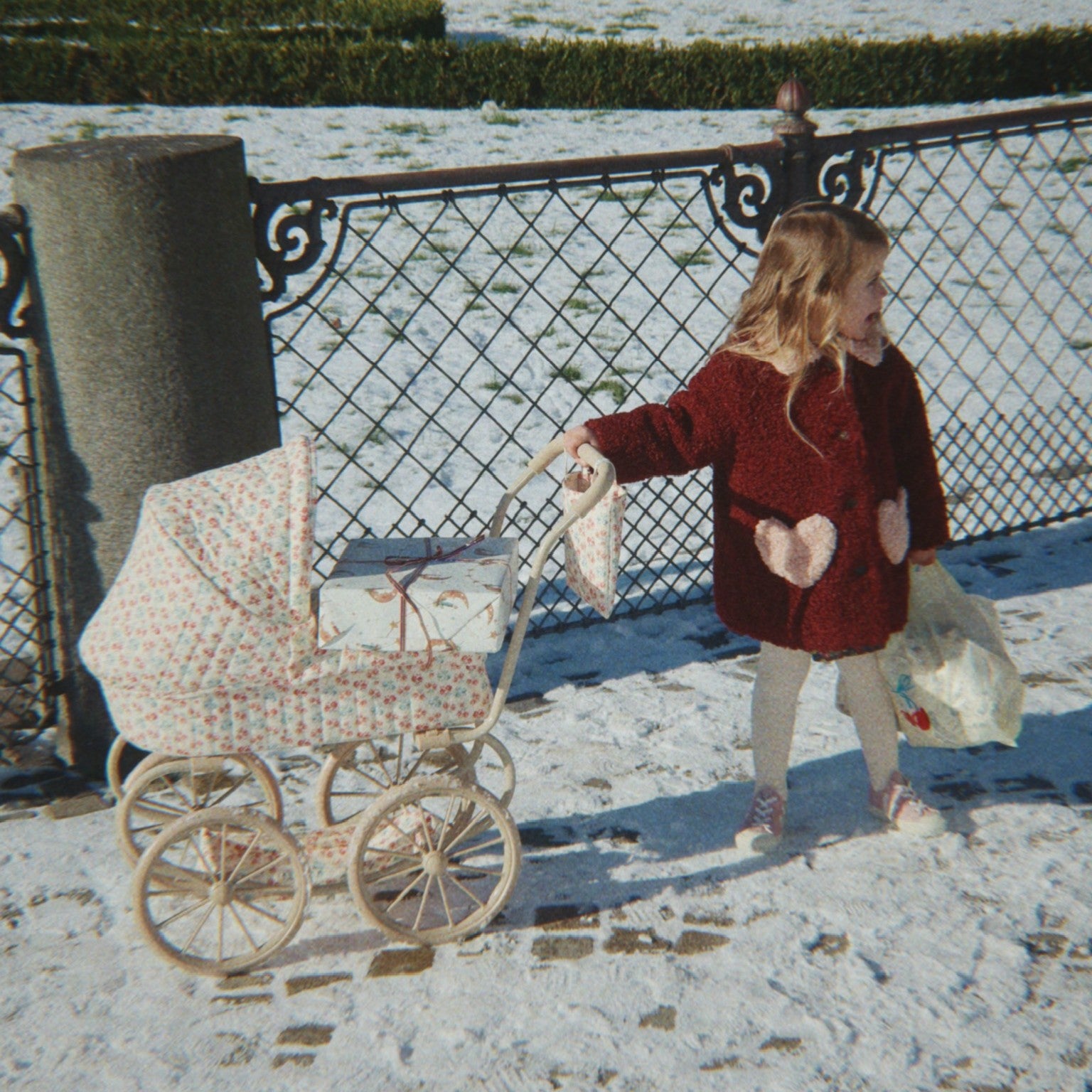 Carrinho de bonecas de estilo vintage - Konges Slojd