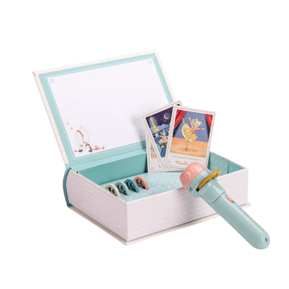 Lanterna de histórias "A pequena escola de dança" - Moulin Roty