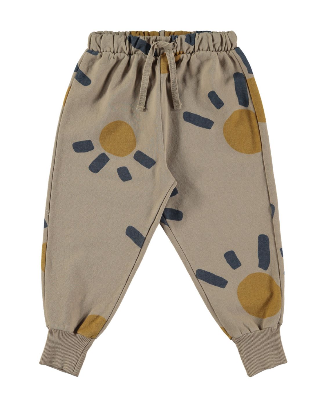 Calça de algodão cardado BIG SUN - Babyclic