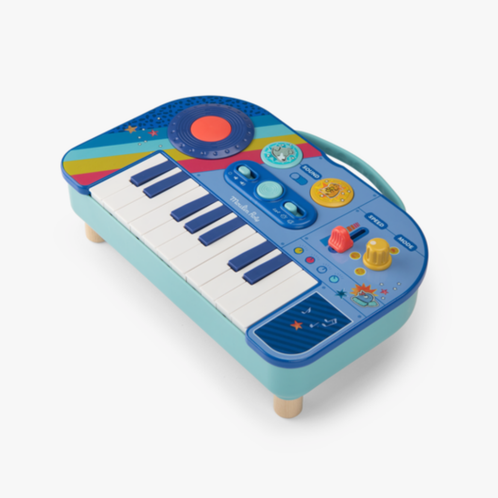 Piano DJ Infantil com Luzes e Sons - MOULIN ROTY