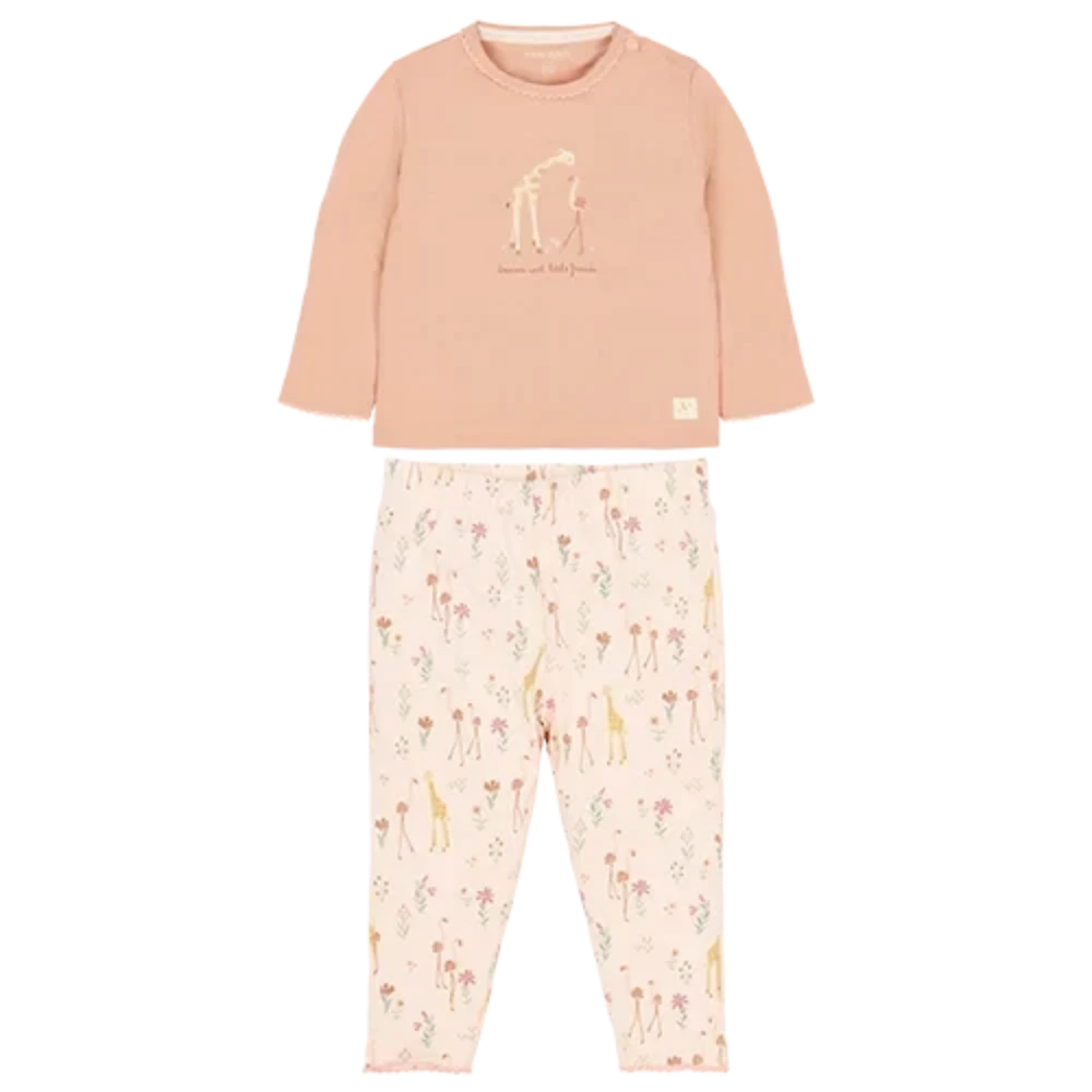 Pijama 2 peças BLOOMING SAFARI - LITTLE DUTCH