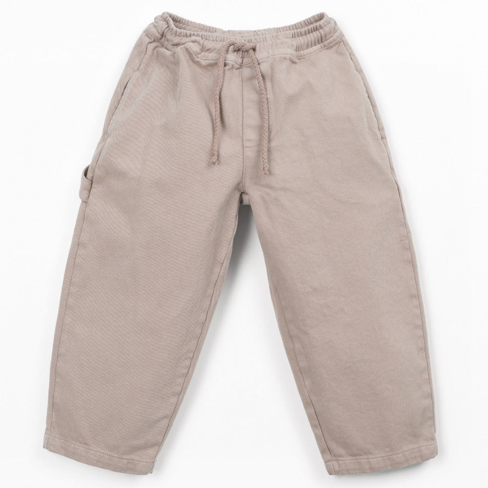 Calça de sarja com cinto ajustável - PLAY UP