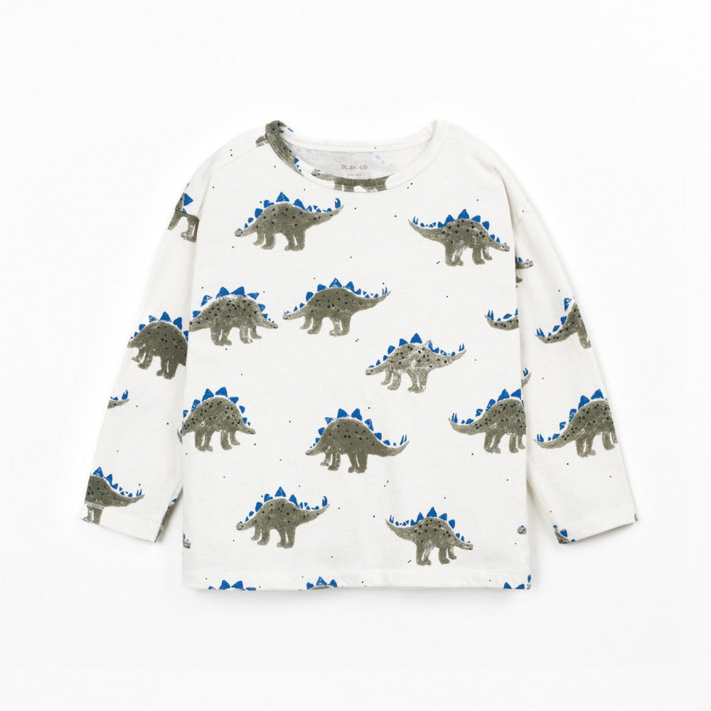 T-shirt de malha com fibras naturais - PLAY UP